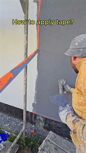 How to apply tape for painting?