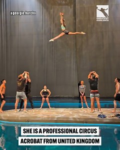 Georgie is an elite circus acrobat from the United Kingdom! 😱 | GreatestHighlights
