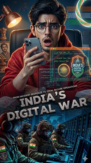 India's Digital War is REAL? 😱 How to Protect Yourself! #CyberSecurity #2026gadgets #indiacybercrime