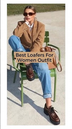 Best Loafers For Women Outfit #flatshoes