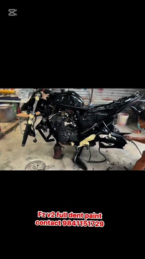 2.3K reactions · 13 shares | Fz v2 full dent paint contact 9841151729 | Spray Arbin Arbin Spray | Facebook