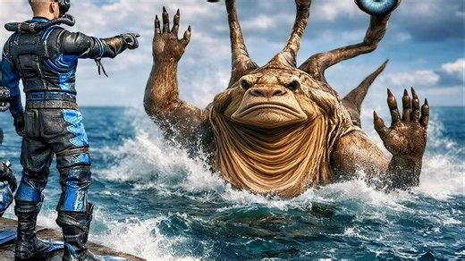 盖瑞模组：实验室出现海怪，铁憨憨支援遇袭，集结部队终灭巨怪！