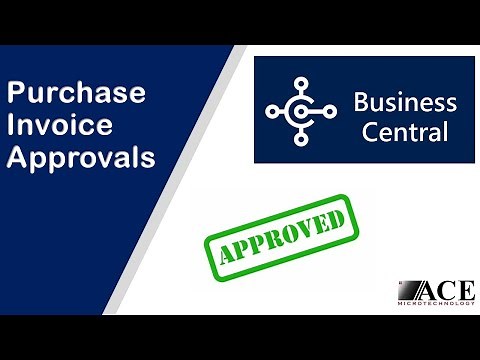 Business Central - Purchase Invoice Workflow