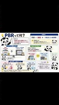 PBRとは？１分で解説！動画の最後にPBRとPERの違いも説明しているので、投資をするときに参考にしてください！