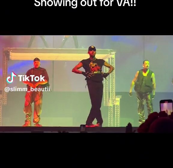 Chris Brown's Electrifying Performance in Hampton, VA