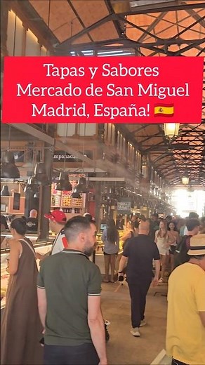San Miguel Market Madrid 🇪🇸 | Tapas, Delicacies and Gastronomic Experience.