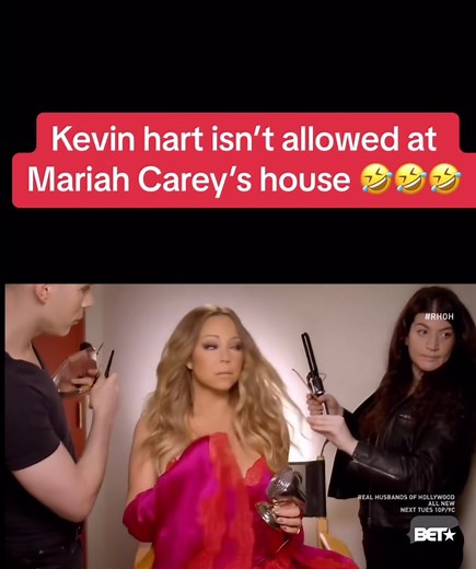 Mariah Carey Bans Kevin Hart from Her Properties