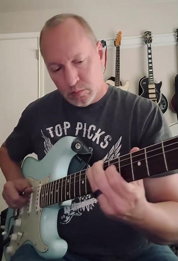 Robert Plant "Big Log" Guitar Solo by Robbie Blunt