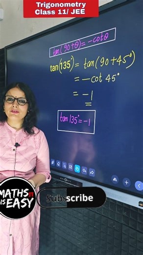 Trigonometry class 11, how to find trigonometric large angles sin315 value #reelschallenge #trendingreel #maths #trigonometry | Maths is easy