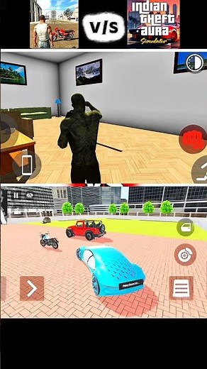 Indian bike driving 3D☠️ Vs 🤯 Indian treft Auto 💀#gaming​ #3d​