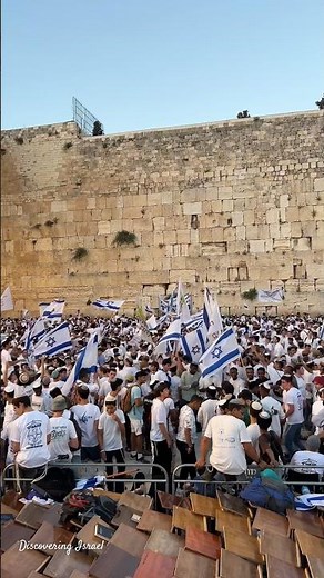 Jerusalem Day. The Israeli Dance of Flags.Israel 2024