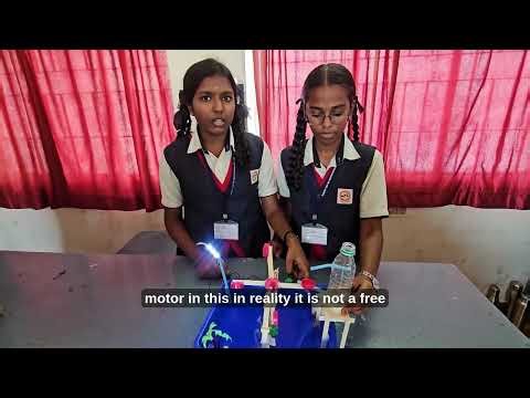 💧⚙️ Free Energy Using Water Wheel | Science Project | Renewable Energy Model ⚙️💧