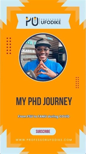 My PhD Journey: From FSU to FAMU