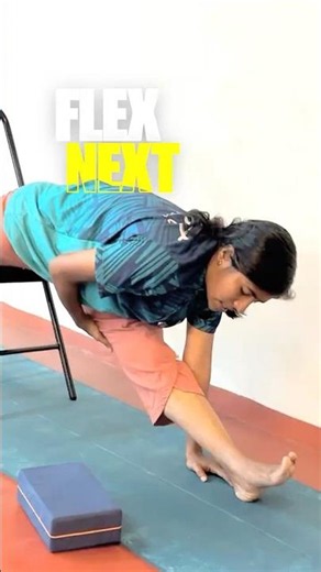 Chair-Supported Hamstring Stretch | YogArt