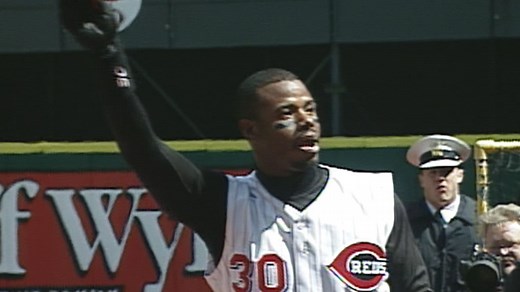 Griffey Jr.'s first Reds home run
