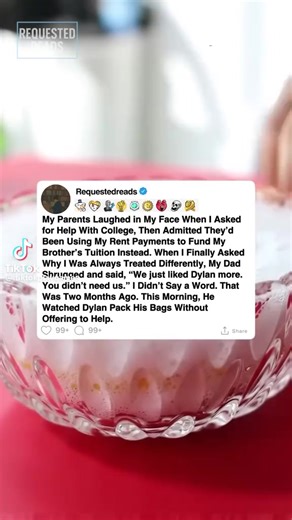 Parents Fund Brother's Tuition with Rent Money