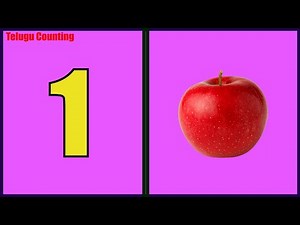 How to write Ankelu 1 to 10 in telugu Amkelu - vati perlu : Counting telugu numbers 1 -10