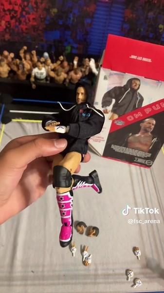 New Cmpunk ultimate edition 28 figure #wwe #cmpunk #fyp #wwefigures #foryou