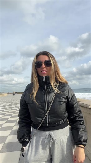 Stylish Seaside Gesture Video with Ocean Backdrop