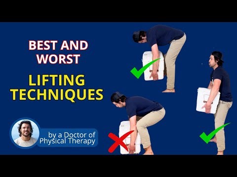 Proper lifting techniques, research-based tips