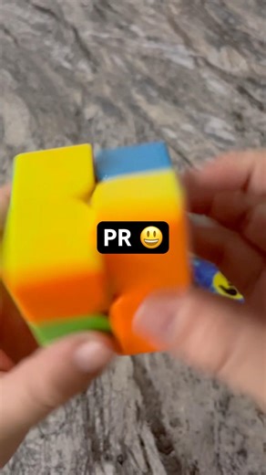 ORTEGA METHOD PR 😁 2.9 second solve #cubesolving #rubikscube #speedcubing