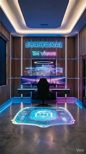 Geming room– Command Loft – Ultimate RGB Gaming Sanctuary