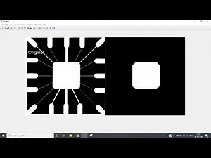 MATLAB animation of Erosion of Image with different disk radius