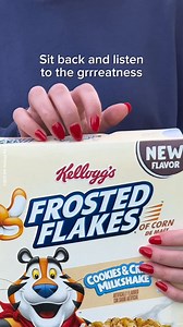 New Kellogg's Frosted Flakes Cookies and Créme flavor tastes as good as it sounds | Kellogg's Frosted Flakes | Facebook