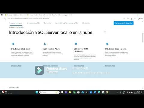 Instalacion de SQL Server