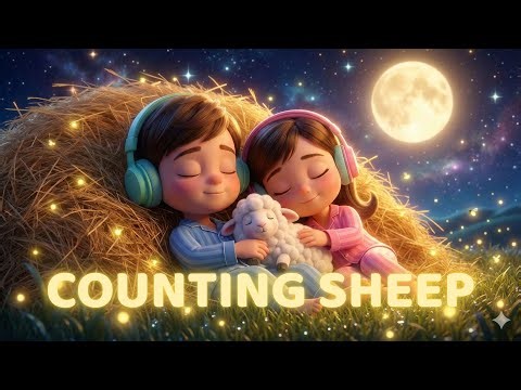 Leo & Mia Count Sheep to Sleep 🐑 Counting 1 10 Bedtime Song Lullaby for Kids