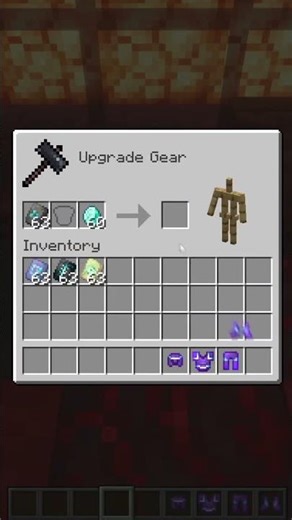 The 0.1% Minecraft Armor Trim 🤫 #minecraft #shorts