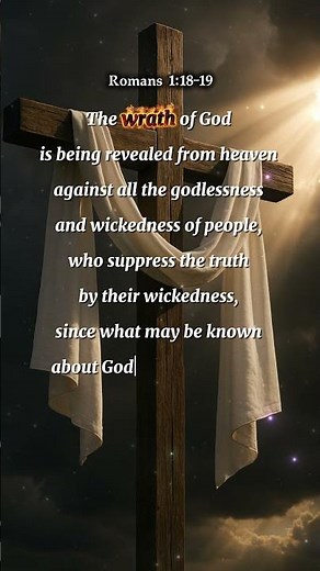 Romans 1:18–19 | God’s Wrath Against Sin