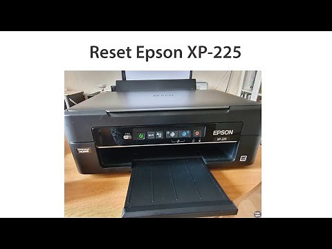 Reset Epson XP 225 Wicreset Key