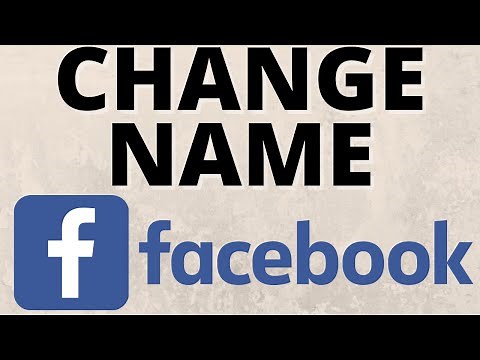 How To Change Your Name On Facebook - 2021
