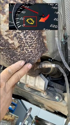 The fastest way to fix the O2 sensor error