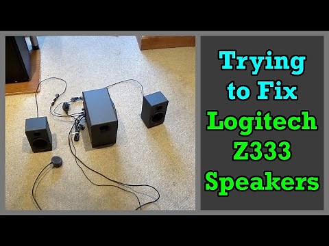 Trying to Fix My Logitech Z333 2.1 Speakers (One Speaker is louder Than the Other)