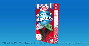 60 reactions · 3 comments | Happy 110th Birthday OREO! EnJOY your two favorite treats in one with Joy Sugar Cones made with OREO Cookie Pieces to celebrate! Who will you #SpreadJoy with today? #NationalOREOCookieDay #OREO #BringJoyHome #JoyOREOCone #IceCreamCone | Joy Cone Co. Ice Cream Cones | Facebook