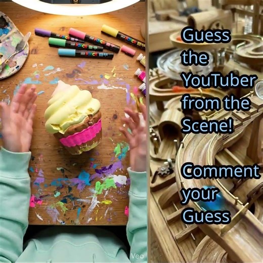 Guess The YouTuber: From Trash to Art 🗑️✨ #shorts