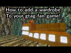 How to add a wardrobe to your gtag fan game!