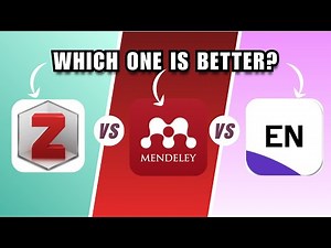 Zotero Vs Mendeley Vs EndNote | Which Reference Management Tool Wins?