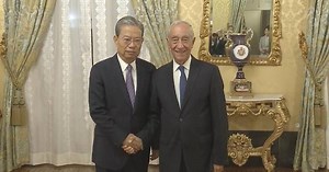 China's top legislator eyes closer practical cooperation with Portugal in official visit