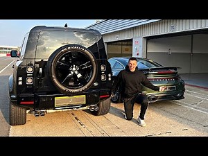 DESTROYING SUPERCARS IN A NEW V8 DEFENDER!