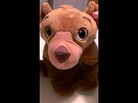 Brother Bear Talking Koda Plush