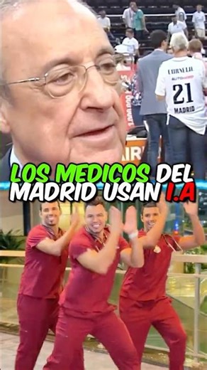 Real Madrid's doctors are so bad they use ChatGPT to do their job.
