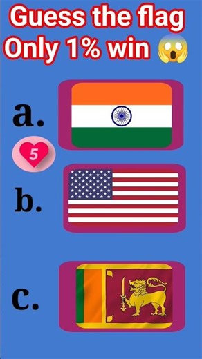 🇮🇳 India vs 🇺🇸 USA vs 🇱🇰 Sri Lanka – Guess the Flag! #shorts #quiz”