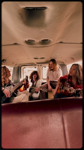 Just a band in a van #velvetdaydream #70saesthetic #hippie #hippietok #vintage #vintageaesthetic #70sfashion #70s #rock #rockmusic #60smusic #60s #60sfashion
