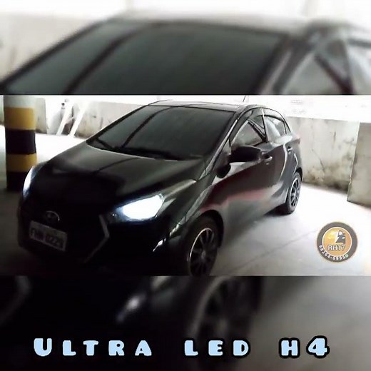 instalação da lâmpada ultra led h4 na Hyundai HB20