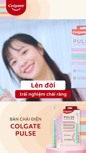 "Lên đời" Bàn chải điện Colgate PULSE - Sạch mảng bám gấp 5 lần #colga...