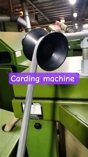 Carding machine #textile #machine