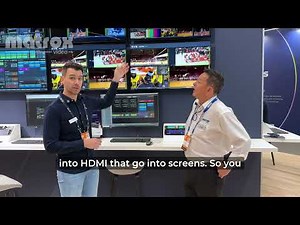 Matrox Video & EVS at IBC 2025 | Powering a Streamlined UI Framework